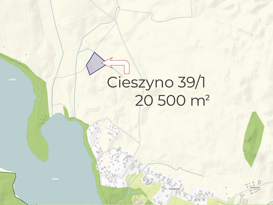 Gospodarstwo rolne w Cieszyno